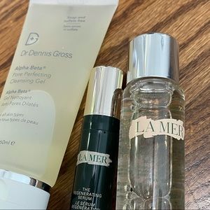 La Mer Toner & Serum + Dennis Gross Cleanser